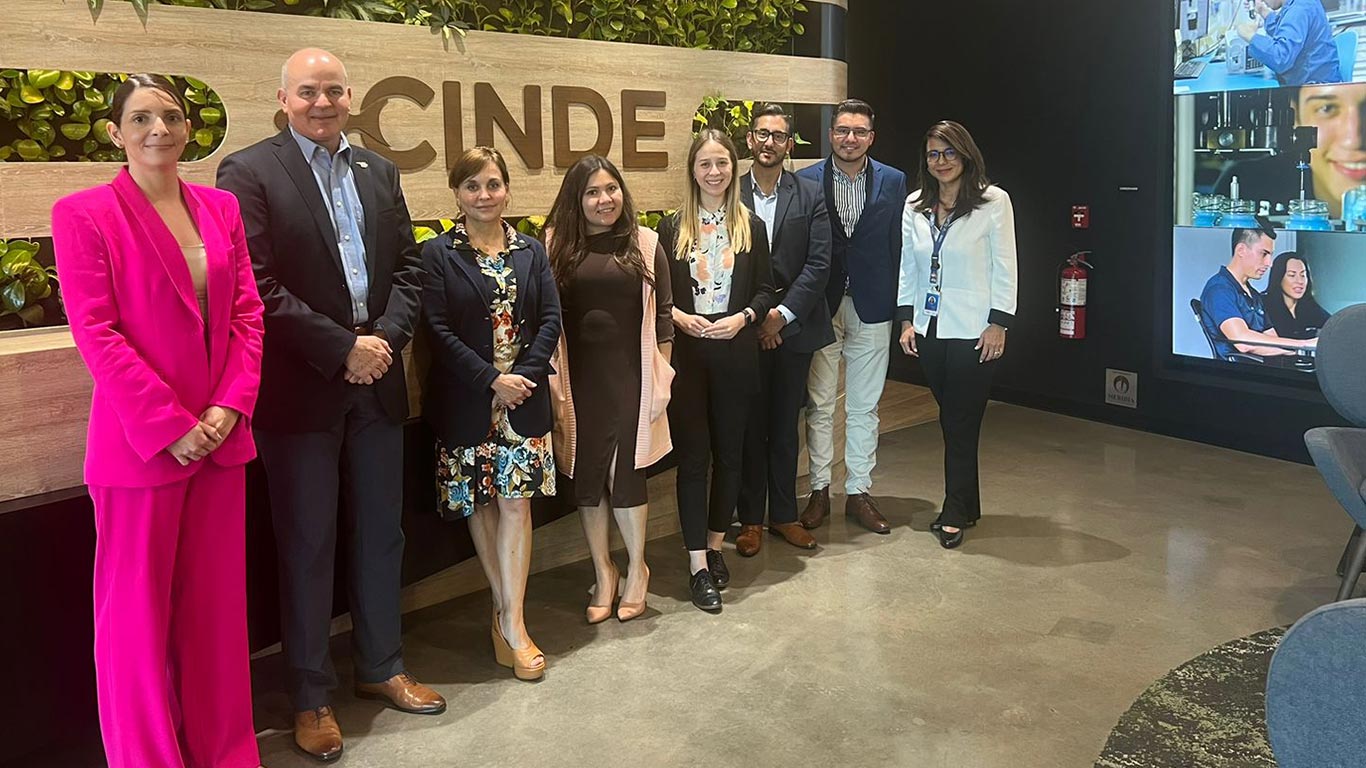 The Invest Guatemala team traveled to Costa Rica to learn best practices from CINDE, Procomer, and Industrial Parks